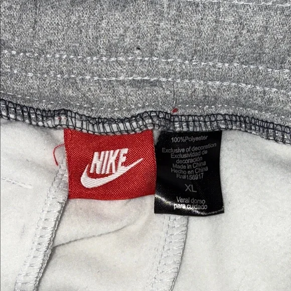 Nike Black and Gray Joggers with White Accents - Picture 7 of 7